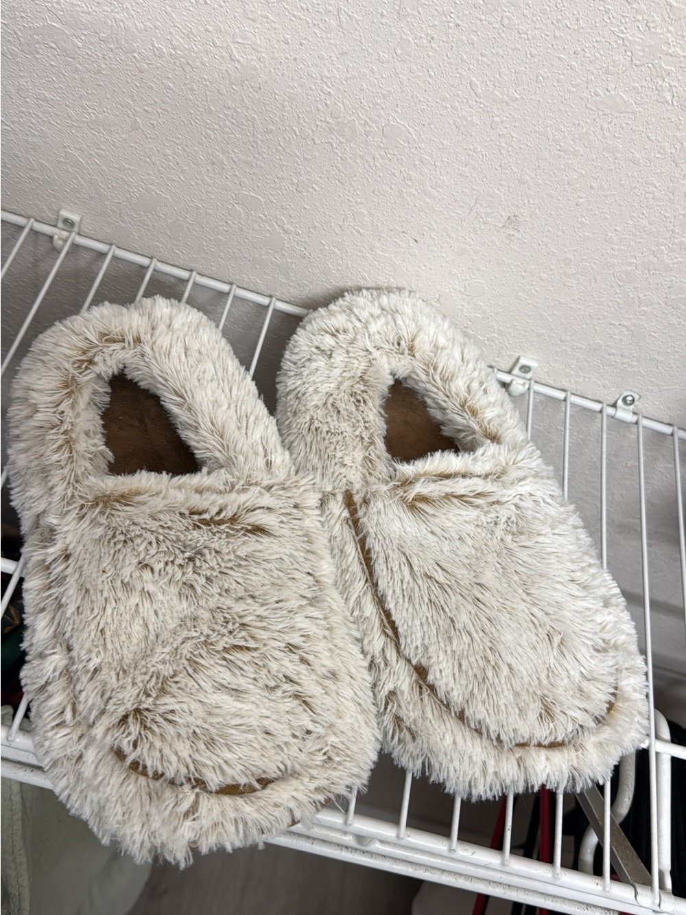 Warmies Microwaveable Faux Fur Slippers